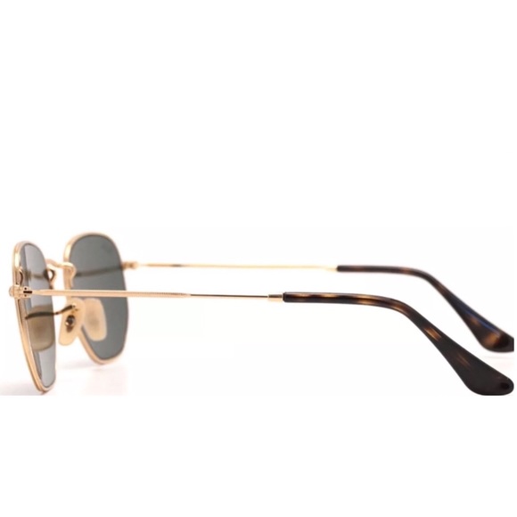 Ray Ban hexagon gold frame sunglasses - Picture 4 of 8